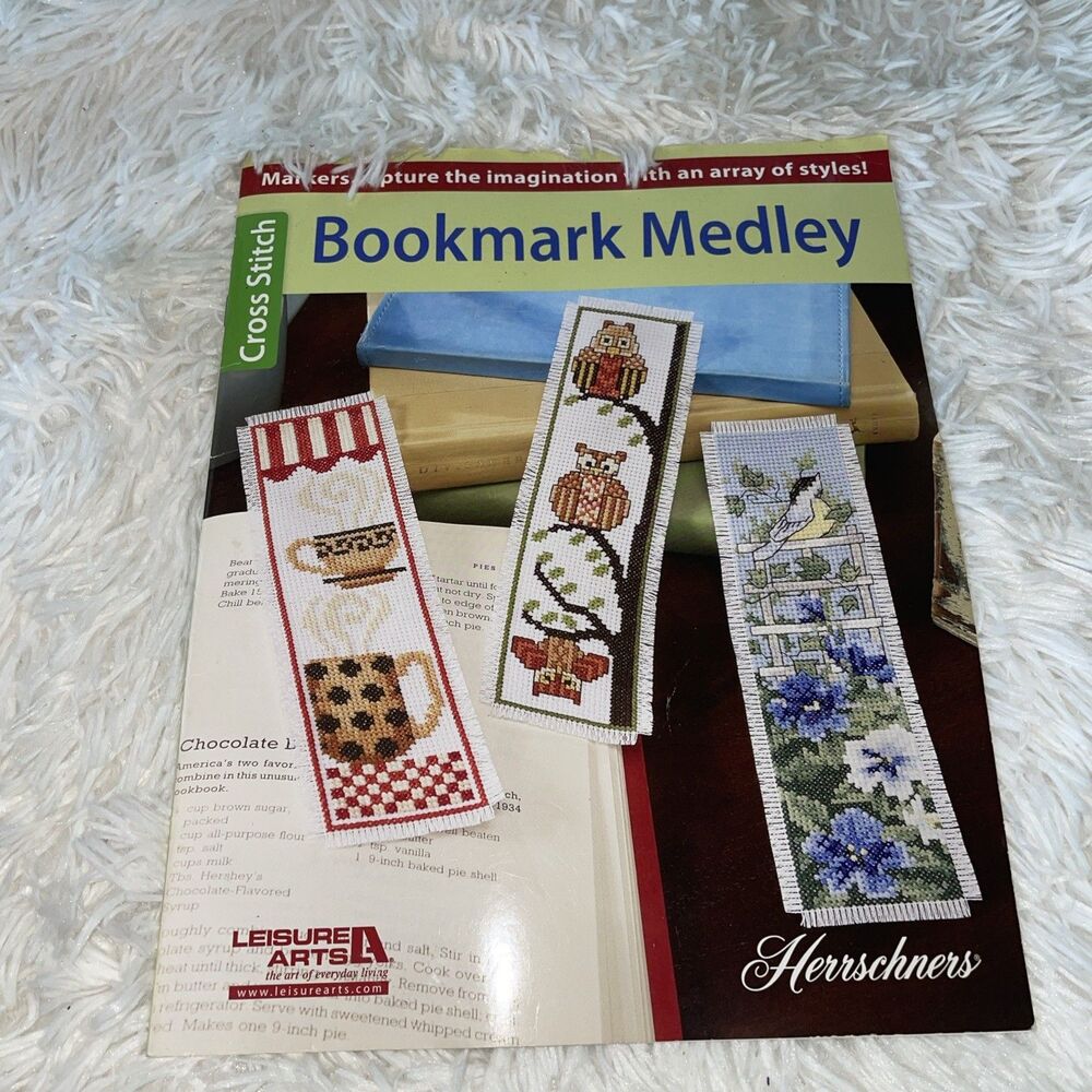HERRSCHNERS Bookmark Medley Cross Stitch BOOK 7 Patterns